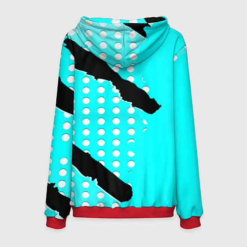 Мужская толстовка BMW sport краски / 3D-Красный – фото 2