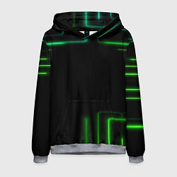Мужская толстовка Black green color