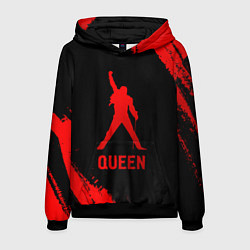 Мужская толстовка Queen - red gradient