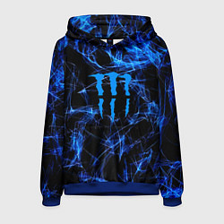 Мужская толстовка Monster energy искры дымы