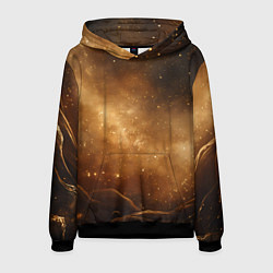 Мужская толстовка Песочный фон со звездами