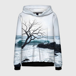 Мужская толстовка Дерево в море