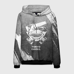 Мужская толстовка Tokyo Ghoul - grey gradient