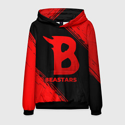 Мужская толстовка Beastars - red gradient