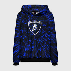Мужская толстовка Lamborghini blue energy