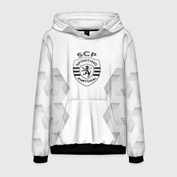Мужская толстовка Sporting white poly