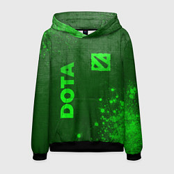 Мужская толстовка Dota - green gradient вертикально