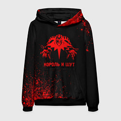 Мужская толстовка Король и Шут - red gradient