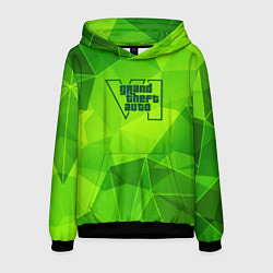 Мужская толстовка GTA6 green poly