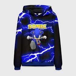 Мужская толстовка Sonic storm electro