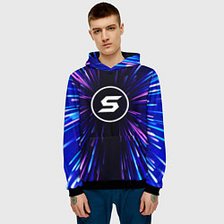 Толстовка-худи мужская Skillet neon energy, цвет: 3D-черный — фото 2