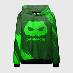 Мужская толстовка DanMachi - green gradient