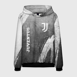 Мужская толстовка Juventus - grey gradient вертикально