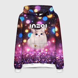 Мужская толстовка Inzoi кошечка и логотип