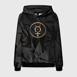 Мужская толстовка Marilyn Manson golden poly