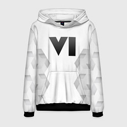 Мужская толстовка GTA 6 white poly