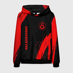 Мужская толстовка Galatasaray - red gradient вертикально