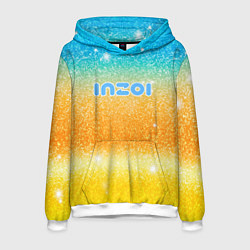 Мужская толстовка Inzoi лого и блестки