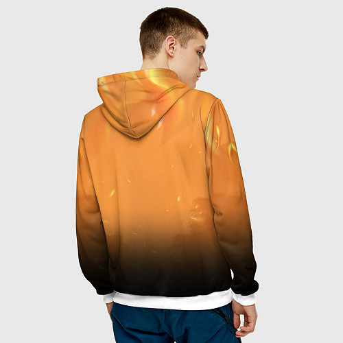 Мужская толстовка Devil May Cry персонажи / 3D-Белый – фото 4