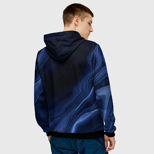 Мужская толстовка Haval тёмно-синий / 3D-Черный – фото 4