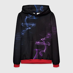 Мужская толстовка Color black blue pink