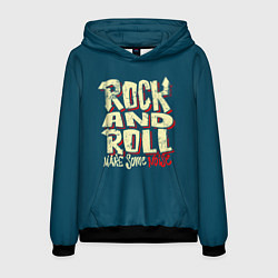 Мужская толстовка Рок н ролл шум
