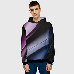 Толстовка-худи мужская Multicoloured, цвет: 3D-черный — фото 2