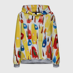 Мужская толстовка Rainbow splashes