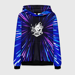 Мужская толстовка Cyberpunk 2077 neon energy
