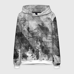 Мужская толстовка Абстракция - atomic gray