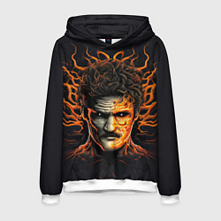 Мужская толстовка The last of us - зараженный Джоел