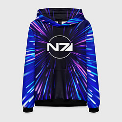 Мужская толстовка Mass Effect neon energy
