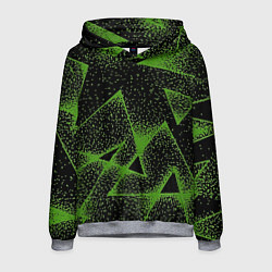 Мужская толстовка Triangles with dots