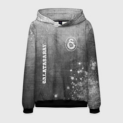 Мужская толстовка Galatasaray - grey gradient вертикально
