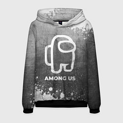 Мужская толстовка Among Us - grey gradient