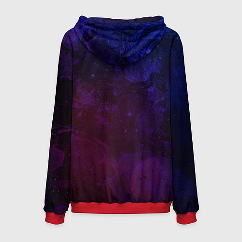 Мужская толстовка Себастьян Михаэлис реализм / 3D-Красный – фото 2