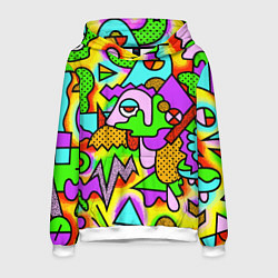 Мужская толстовка Абстрактный цветной паттерн