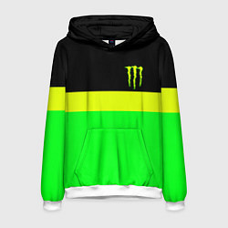 Мужская толстовка Monster energy полосы