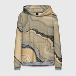 Мужская толстовка Песочный мрамор
