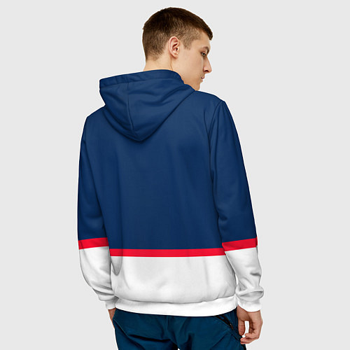 Мужская толстовка Washington Capitals hockey team / 3D-Белый – фото 4