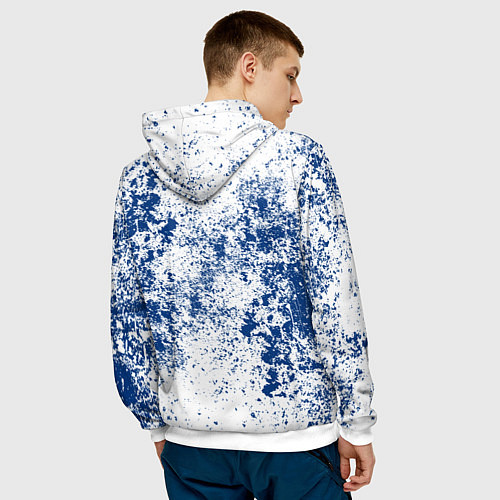 Мужская толстовка Toronto Maple Leafs NHL white / 3D-Белый – фото 4