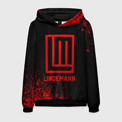 Мужская толстовка Lindemann - red gradient