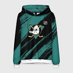 Мужская толстовка Анахайм Дакс - зеленая краска