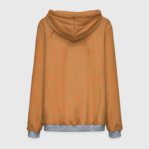Мужская толстовка Надежды маленький оркестрик в оранжевом / 3D-Меланж – фото 2