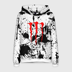 Мужская толстовка Monster energy краски