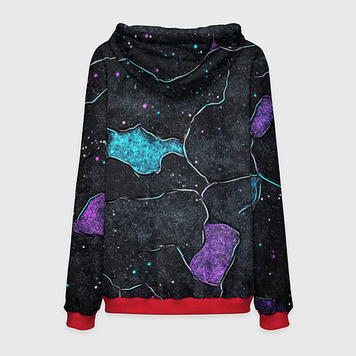 Мужская толстовка Билли Айлиш в деловом костюме / 3D-Красный – фото 2