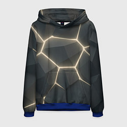 Мужская толстовка Объемные серые плиты