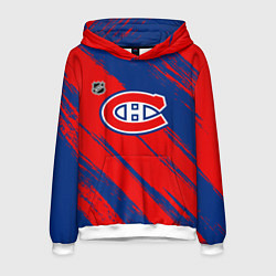 Мужская толстовка Монреаль Канадиенс - брызги