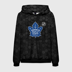 Мужская толстовка Торонто Мейпл Лифс - темные соты