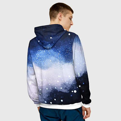 Мужская толстовка Lana Del Rey танцует / 3D-Белый – фото 4